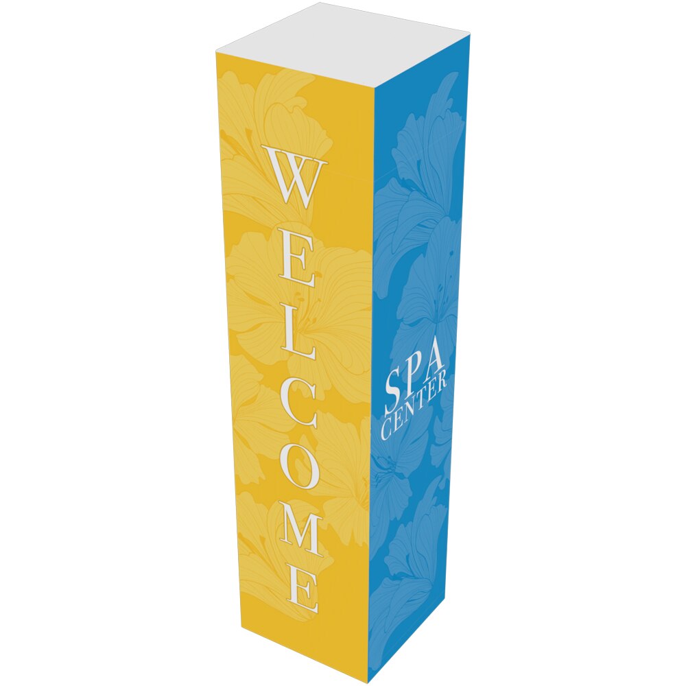 EZ Tube Tower 4ft x 16ft x 4ft — Graphic Package